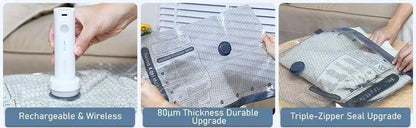 Vacuum Storage Kit Compression Bags
