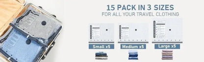 Vacuum Storage Kit Compression Bags